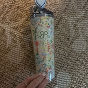 Roller Rabbit for 🎯 Target Pastel Floral Insulated Tumbler with Loop Lid
